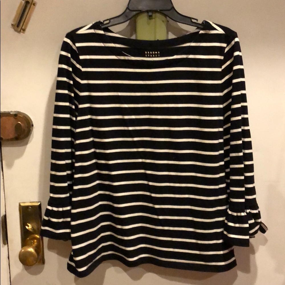 Kate Spade striped broome street top